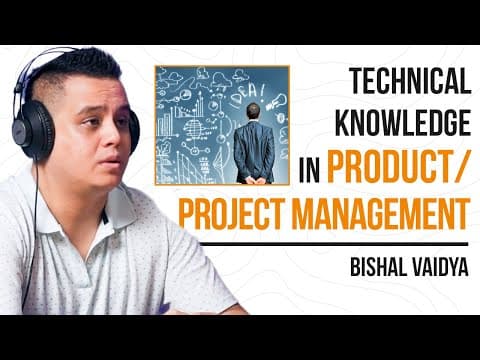 Do you need Technical Knowledge for Product/Project Management?